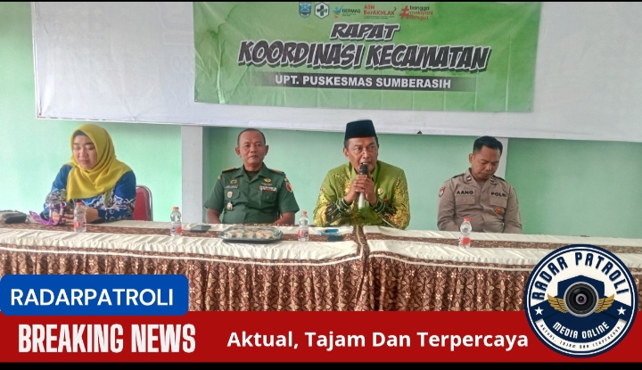 Puskesmas Sumberasih Gelar Rapat Koordinasi Lintas Sektor Di Pendopo Kecamatan Sumberasih