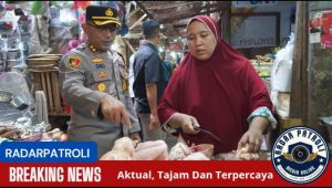 Kapolres Probolinggo Kota Sidak Pasar Baru, Pantau Harga Jelang Ramadhan 