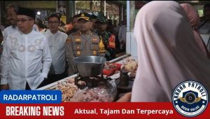 Sidak Pasar Baru Di Bulan Ramadhan, Kapolres Dan Walikota Probolinggo Pastikan Stok Pangan Aman  