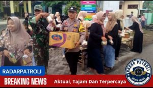 Koramil 0820/16 Paiton Berbagi Takjil Gratis, Wujud Kepedulian Di Bulan Ramadan