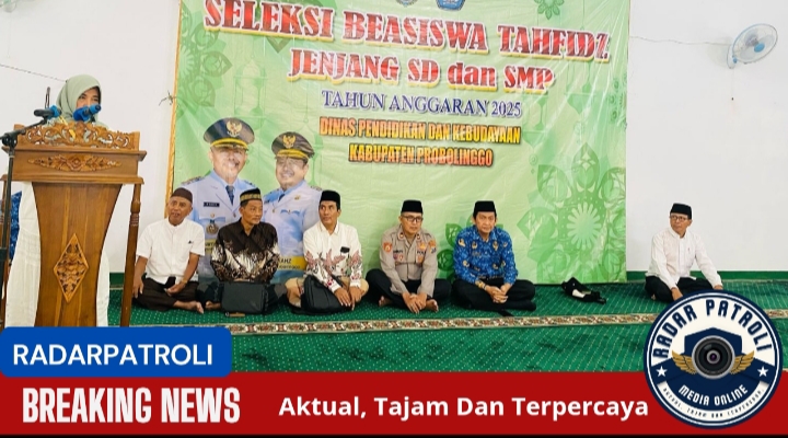Disdikdaya Kabupaten Probolinggo Gelar Seleksi Beasiswa Tahfidz untuk SD & SMP Tahun 2025, Cetak Generasi Qur’ani Sejak Dini