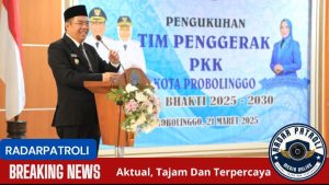 dr Aminuddin Wali Kota Probolinggo Resmi Kukuhkan TP PKK Periode 2025-2030