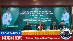 Hengki Cahjo Saputra Terpilih Sebagai Ketua Umum Pengkab PBSI Probolinggo