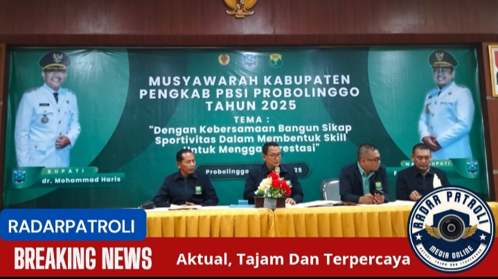 Hengki Cahjo Saputra Terpilih Sebagai Ketua Umum Pengkab PBSI Probolinggo