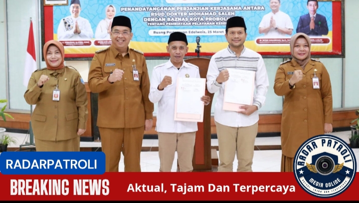Kerjasama RSUD Dr Moh Saleh Dan Baznas Kota Probolinggo Untuk Pelayanan Kesehatan Masyarakat