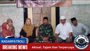 Koramil 0820/01 Kanigaran Gelar Kegiatan Rutinan Tiap Tahun Santuni Anak Yatim Piatu Menyambut Idul Fitri