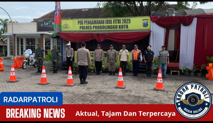 Apel Pagi Pos Pam Rest Area Tongas Dipimpin Kapospam AKP Mugi, SH