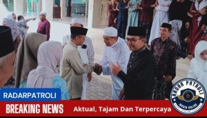 Dandim 0820/Probolinggo Bersilaturahmi Dengan Pengasuh Ponpes Zaha Genggong di Momen Idul Fitri
