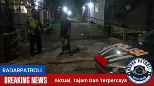 Polsek Kademangan Intensifkan Patroli Di Perumahan Yang Ditinggal Pemudik