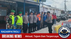 Koramil Paiton Melaksanakan PAM Dan Apel Di Pos Pantau Exit Tol Setempat 