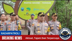 Kunjungan Kapolres Probolinggo Kota Ke Pantai Bahak, Memastikan Keamanan Wisata Pasca Lebaran