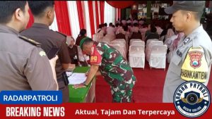 Kasdim 0820/Probolinggo Hadiri Peresmian Rumah Restorative Justice Solusi Alternatif Dalam Penyelesaian Masalah
