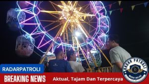 Usai Lebaran, Lapangan Desa Jangur Menjadi Lautan Manusia Di Hibur Oleh Pasar Malam Binaria Indah 