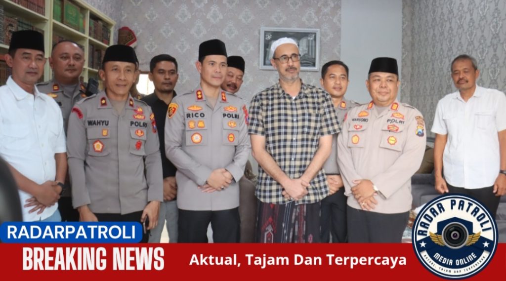Kapolres Probolinggo Kota AKBP Rico Yumasri Kunjungi Habib Ali Al Habsyi, Pererat Sinergi Untuk Jaga Kamtibmas