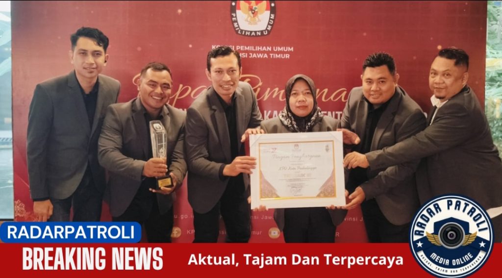 KPU Kota Probolinggo Raih Terbaik Ketiga Se-Jatim Tahapan Pengelolaan Pencalonan Pilkada