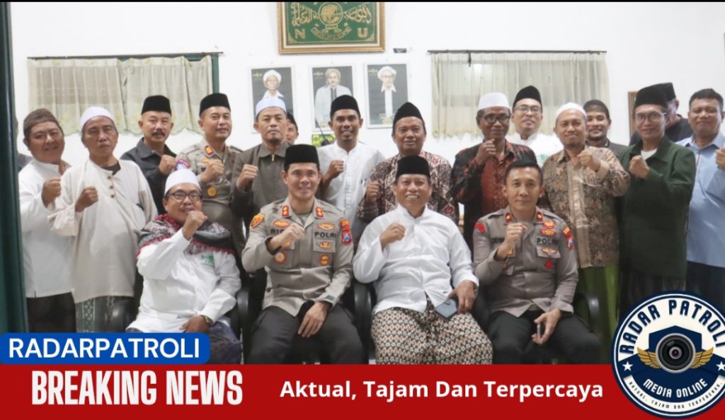 Kapolres Probolinggo Kota AKBP Rico Yumasri Sambangi Kantor PCNU, Pererat Sinergi Jaga Kamtibmas