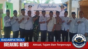 Danramil 0820/06 Sumberasih Hadiri Kegiatan Pengukuhan BPD Masa Bhakti Tahun 2021-2029 Di Desa Pohsangit Leres