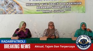 Pelatihan UMKM Membuat Kue Snack Box Kekinian Di Desa Sumberrejo