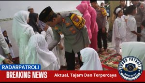 Silaturahmi Kamtibmas, Kapolres Probolinggo Santuni Anak Yatim Piatu