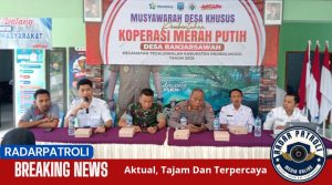 Desa Banjarsawah Gelar Musdesus Pembentukan Koperasi Merah Putih, Dukung Instruksi Presiden