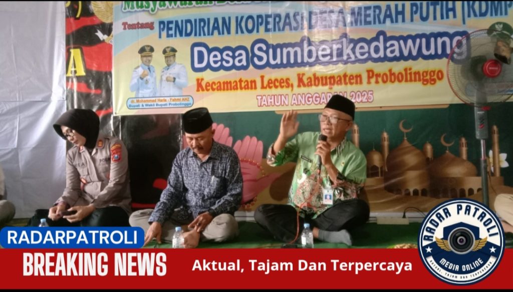 Pemdes Sumberkedawung Gelar Musdesus Koperasi Merah Putih, Diawali Lagu Kebangsaan Indonesia Raya