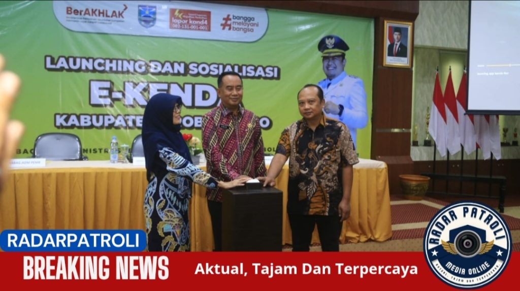 Pemkab Probolinggo Luncurkan Aplikasi E-Kenda Untuk Pengendalian Dan Monitoring Pembangunan Berbasis Elektronik