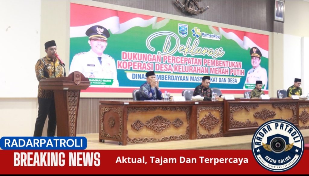 Pemkab Probolinggo Gelar Deklarasi Percepatan Pembentukan Koperasi Merah Putih Untuk Kemandirian Ekonomi Desa