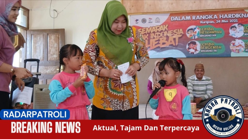 Semarak Anak Indonesia Hebat, 60 Siswa TK Dan PAUD Di Kecamatan Kuripan Meriahkan Hardiknas 2025