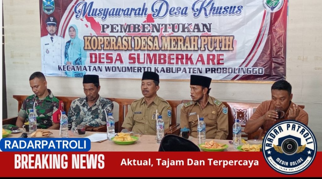 Pemerintah Desa Sumberkare Gelar Musdesus Pembentukan Koperasi Merah Putih, Dukung Program Strategis Presiden