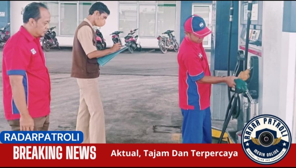 UPT Metrologi Legal Lakukan Tera Ulang PUBBM di SPBKB AKR Tongas