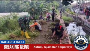 Peran Aktif Koramil 0820/03 Leces Pelopori Kerja Bakti Bersama Warga Di Desa Leces