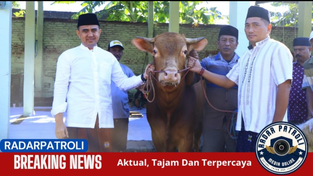 Memperingati Hari Raya Idul Adha, Kodim 0820/Probolinggo Menggelar Sholat Dan Sembelih Hewan Kurban