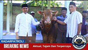 Memperingati Hari Raya Idul Adha, Kodim 0820/Probolinggo Menggelar Sholat Dan Sembelih Hewan Kurban 