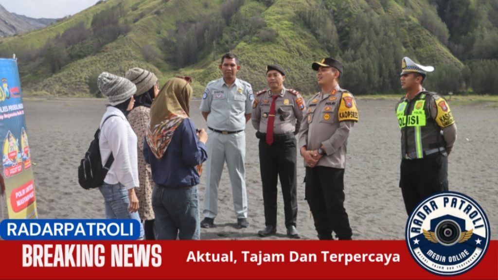 Polres Probolinggo Tingkatkan Patroli Demi Keamanan Wisatawan Saat Libur Idul Adha 2025