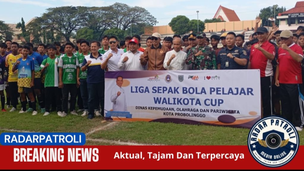 Danramil 0820/01 Kanigaran Hadiri Pembukaan Turnamen Sepak Bola Walikota Cup 2025 Antar SMP/MTs Se-Kota Probolinggo