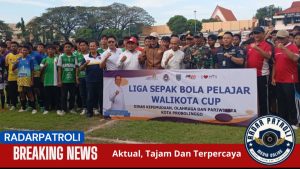 Danramil 0820/01 Kanigaran Hadiri Pembukaan Turnamen Sepak Bola Walikota Cup 2025 Antar SMP/MTs Se-Kota Probolinggo