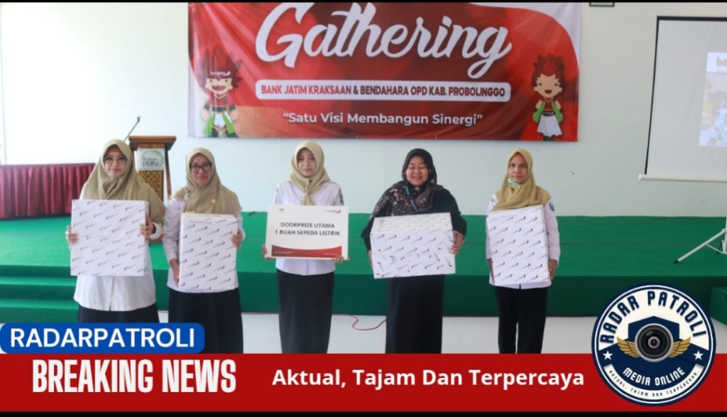 Bank Jatim Cabang Kraksaan Gelar Gathering Bersama Bendahara OPD Se-Kabupaten Probolinggo