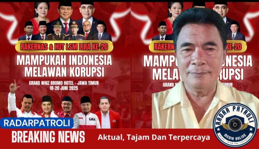 Ketua F-WAMIPRO Dukung Penuh Gerakan Anti-Korupsi LSM LIRA Dalam Rakernas Ke-20 Di Kaldera Bromo
