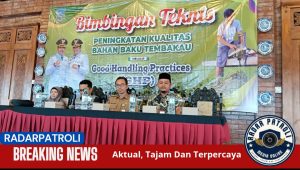 Diperta Probolinggo Gelar Bimtek GAP Dan GHP Untuk Peningkatan Kualitas Tembakau