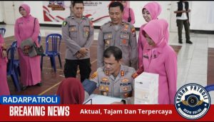 Polres Probolinggo Kota Gelar Donor Darah Dan Khitan Massal Sambut Hari Bhayangkara Ke-79