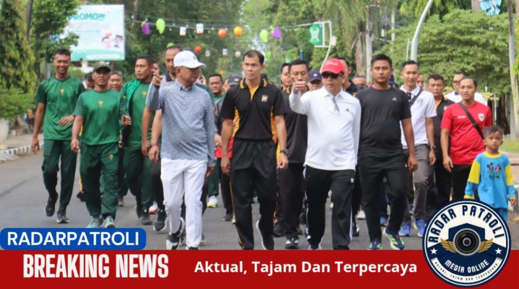 Polres Probolinggo Kota Gelar Gebyar Jalan Santai Semarak Hari Bhayangkara Ke-79