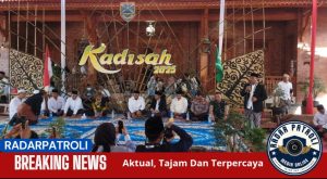 Danramil 0820/13 Krejengan Kawal Langsung Kegiatan Selamatan Desa (Kadisah) 