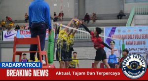 Kejuaraan Bola Voli U-15 Se-Jawa Timur Berakhir, Indomaret Dan Forsa Juara Kategori Putra Dan Putri