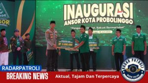 Kapolres Probolinggo Kota Hadiri Inaugurasi PC GP Ansor 2025–2028 Teguhkan Sinergitas Jaga Kamtibmas Dan Ketahanan Pangan