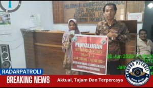 Desa Kerpangan Kembali Tunjukkan Komitmen, Salurkan BLT DD Tahap 2 Kepada 10 KPM