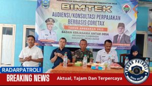 Polsek Sumberasih Hadiri Bimtek Peningkatan Kapasitas Aparatur Pemerintah Desa Terkait Perpajakan Berbasis Coretax di Desa Ambulu