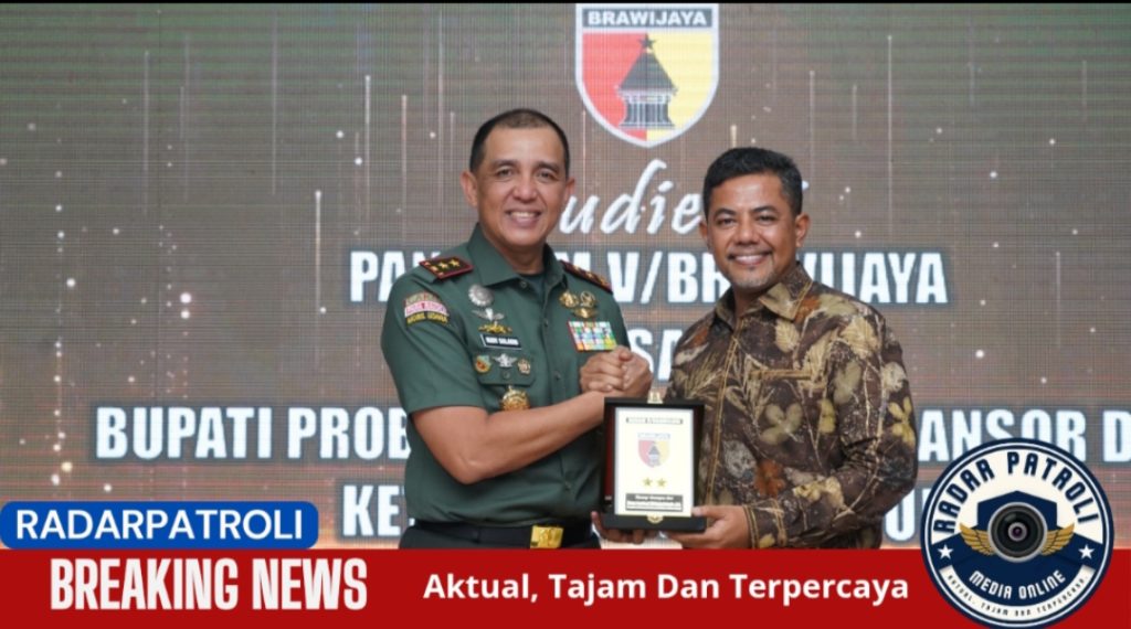 Dandim 0820 Dampingi Bupati Probolinggo Audiensi Dengan Pangdam V/Brawijaya Bahas Sinergi Keamanan Dan Pembangunan