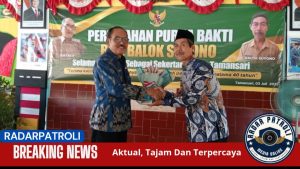Perpisahan Purna Bhakti Balok Suyono, Sekdes Tamansari Yang Mengabdi Selama 40 Tahun