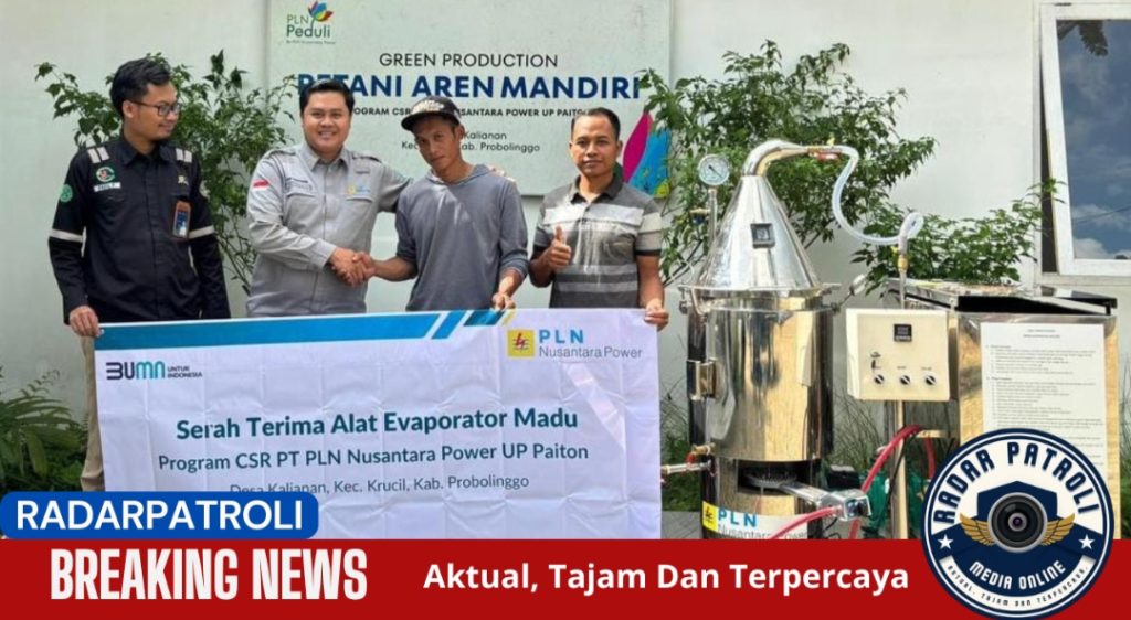 PLN Nusantara Power UP Paiton Dukung Pemberdayaan Petani Madu Di Desa Kalianan Melalui Program TJSL