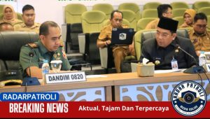 Dandim 0820/Probolinggo Ikuti Rakor Pengendalian Inflasi Daerah Tahun 2025